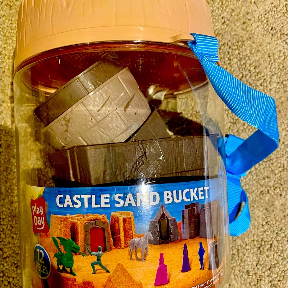 NEW PlayDay Castle Sand Bucket